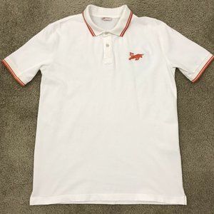 Prada Mens Polo Shirt Bull Logo Sz Medium TAG 3XL